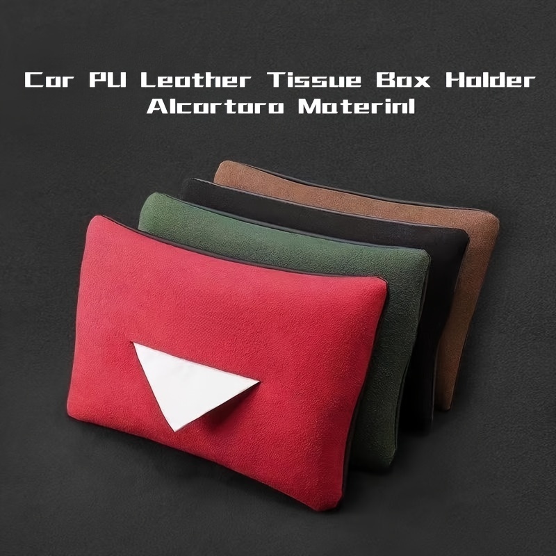 Auto Tissue Box einfacher Stil kreatives Leder Auto - Temu Germany