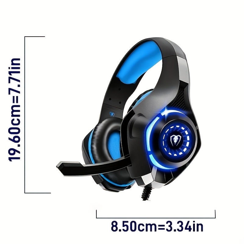 7.1 Surround Virtual Sound Gaming Headset With Noise Cancelling