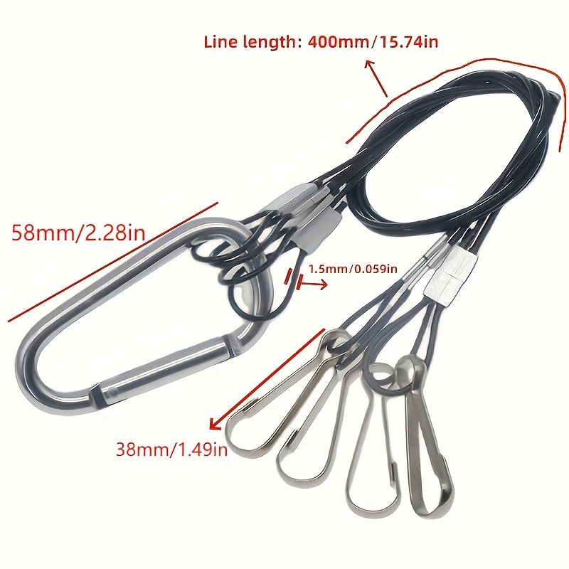 1set Outdoor Emergency Rope, Simple 4 MM Outdoor Rope For Camping