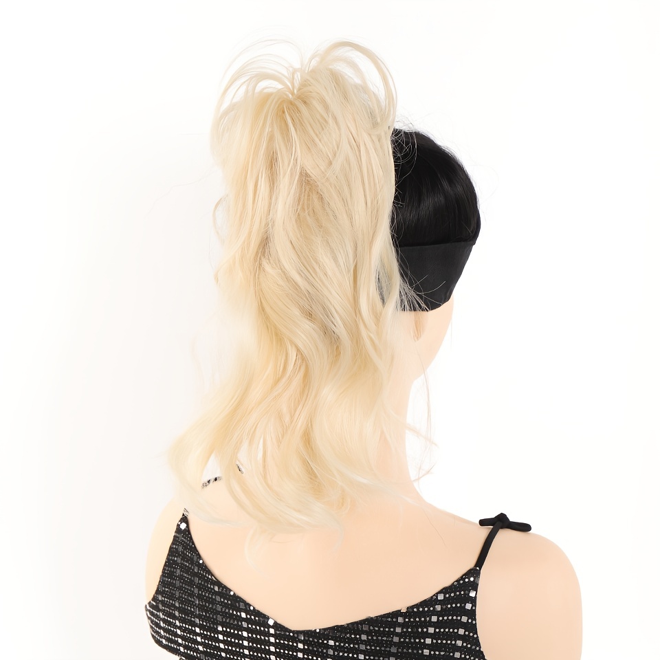 Long Curly Wavy Clip In Ponytail Extensions
