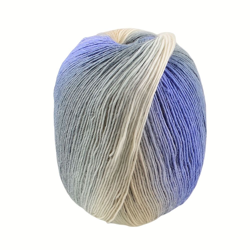 60% Wool Rainbow Yarn For Crocheting 40% Man Made Fiber - Temu