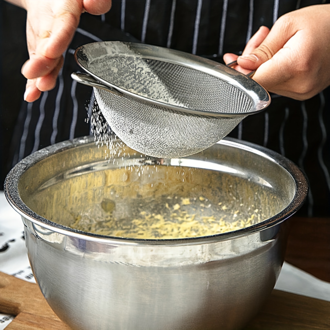 Stainless Steel Mesh Filter for Kitchen Use, Juice & Tea