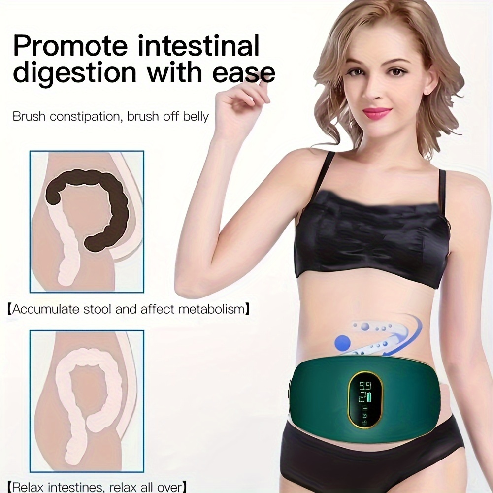 Body Shaping Belt With Lcd Display Ems Massager - Low-frequency Pulse  Muscle Stimulation Pad For Abdominal Relaxation, Relaxation Muscle Massage  For The Abdomen, Usb Rechargeable Fitness Machine Waist - Temu Philippines