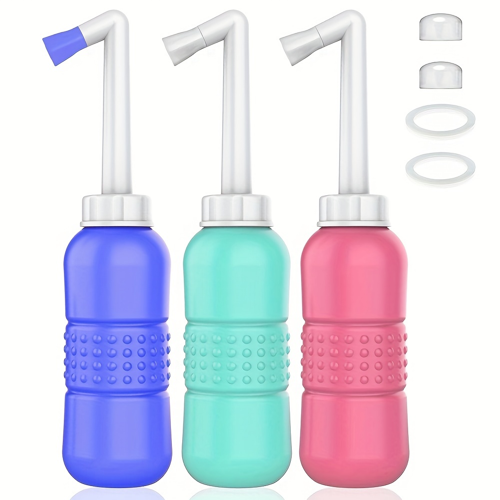 2Pcs Vaginal Cleaning Tool Anal Douche Bottle Postpartum Essentials Manual  Douche Irrigator 