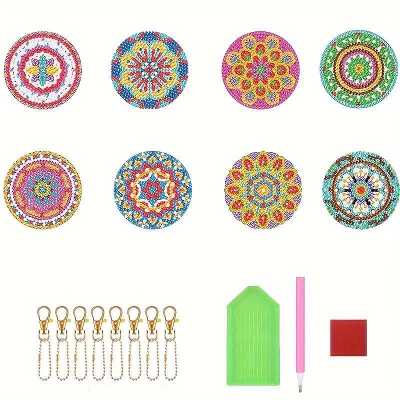 Mandala Paint by Numbers Art Supply Set