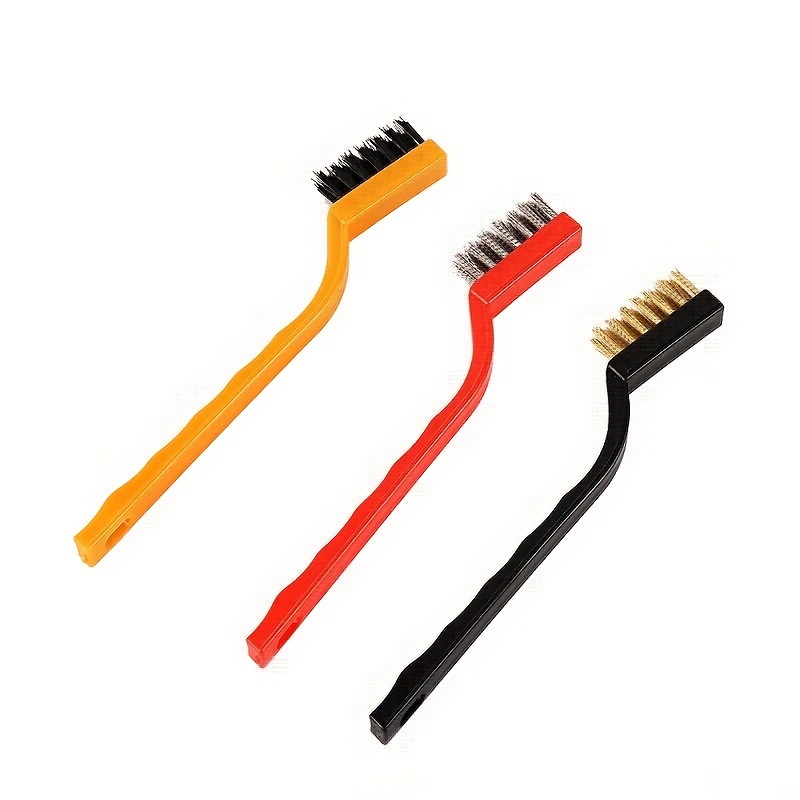 Range Hood Plastic Cleaning Scrub Brush Brass Wire Brushes - Temu