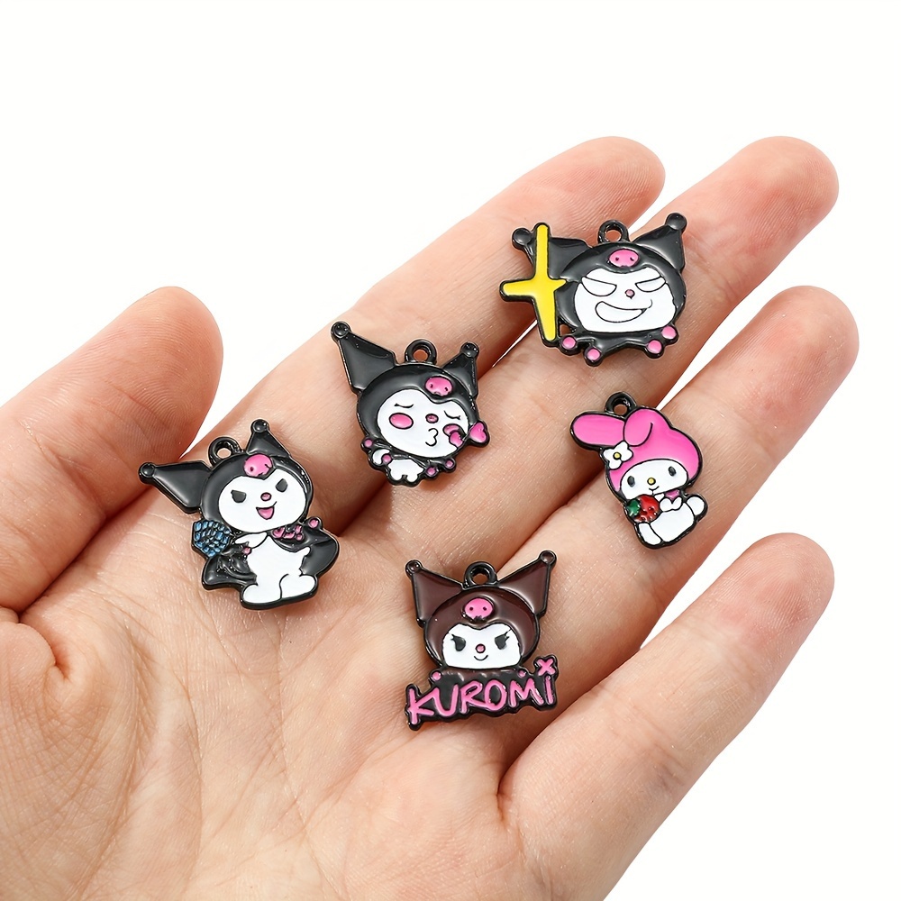 Accessories Kawaii Hello Kitty Bracelet Charms Metal - Temu