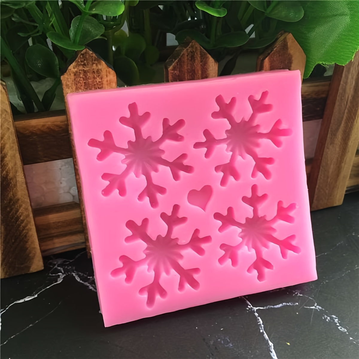 Giant Pink Cookie Mold - Giant Biscuit Silicone For Craft Art and