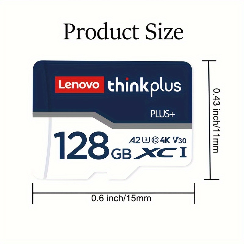 Lenovo-Carte Micro TF SD, 2 To, 1 To, A2, Carte mémoire haute