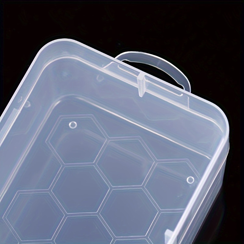 Caja Transparente Rectangular Tapa Doble Hebilla Pp Caja - Temu Chile