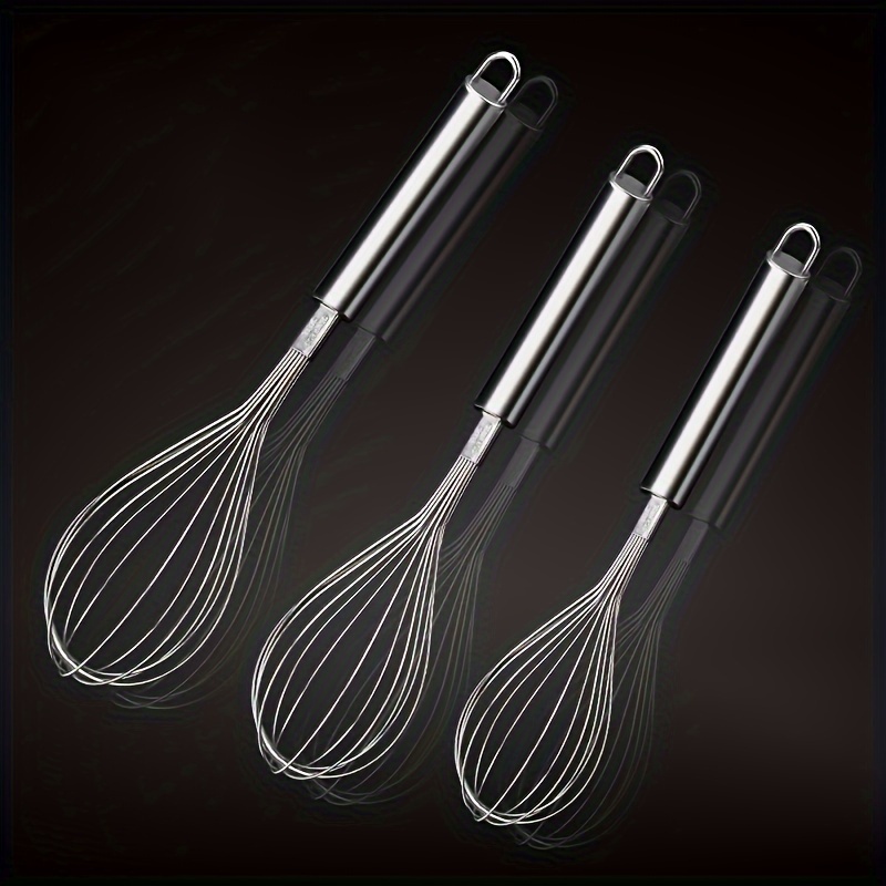 Mini Whisk Stainless Steel Egg Beater With Ceramic Handle - Temu