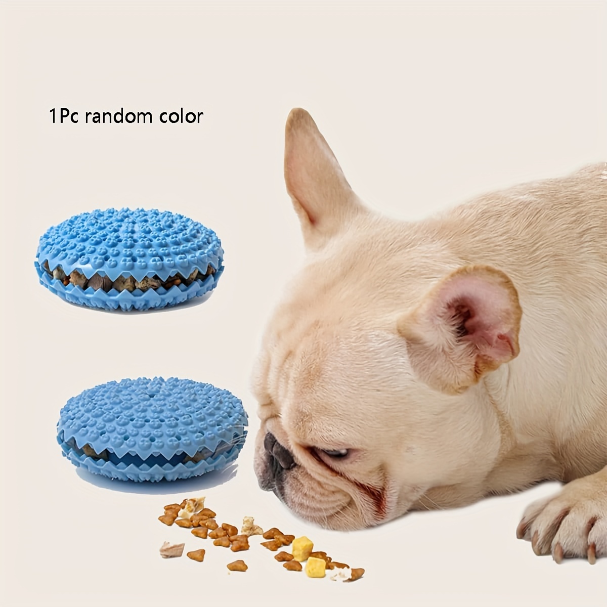 1pc Random Color Leakage Food Training Toy For Small And Medium Dogs