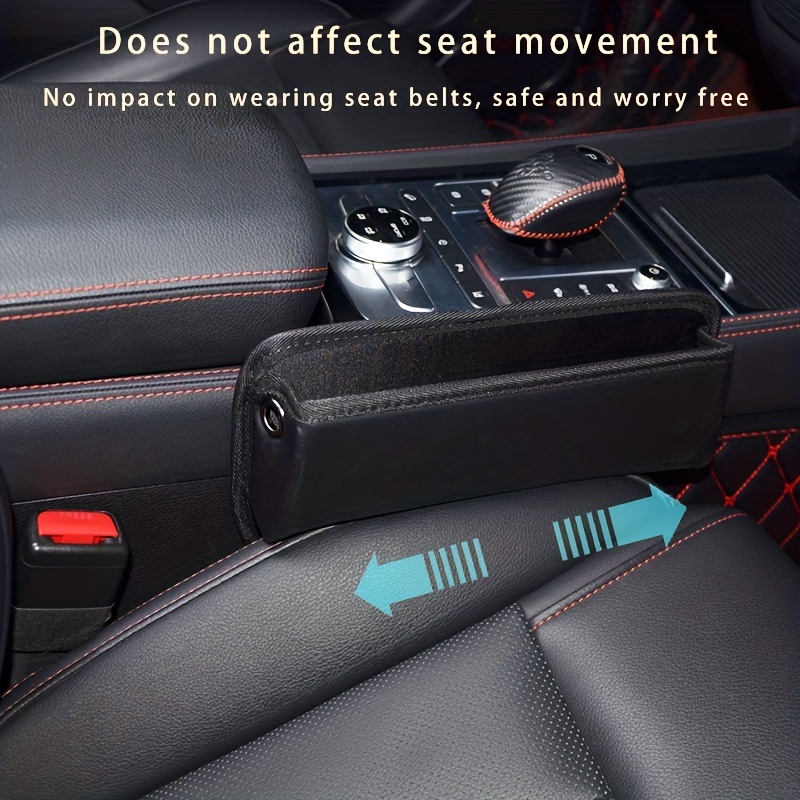Car Seat Filler Organizer Multifunctional Leather - Temu