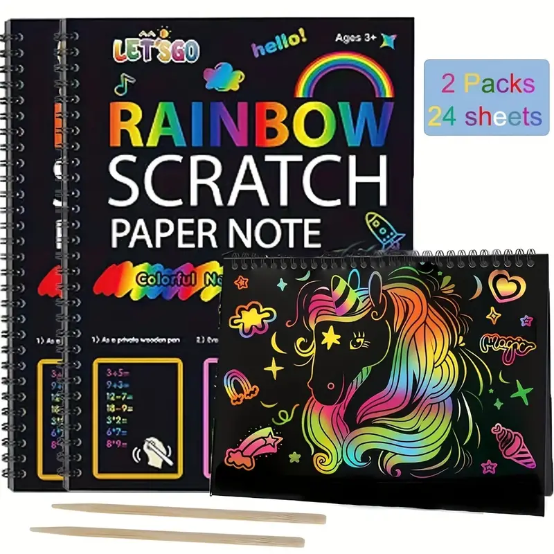 Scratch Art: un modo creativo per colorare e rilassarsi – Secondamano®