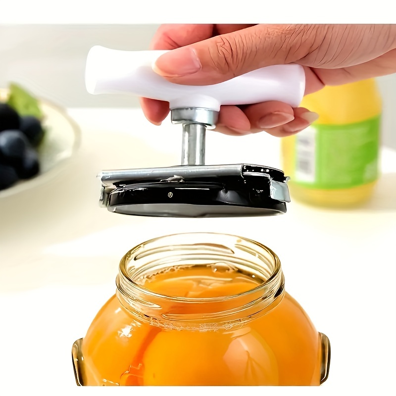 Jar Opener Can Bottle Opener Labor Saving Adjustable Cap Screwer for Weak  Hands Seniors Multi Jar Opener Get Lids Off Easily