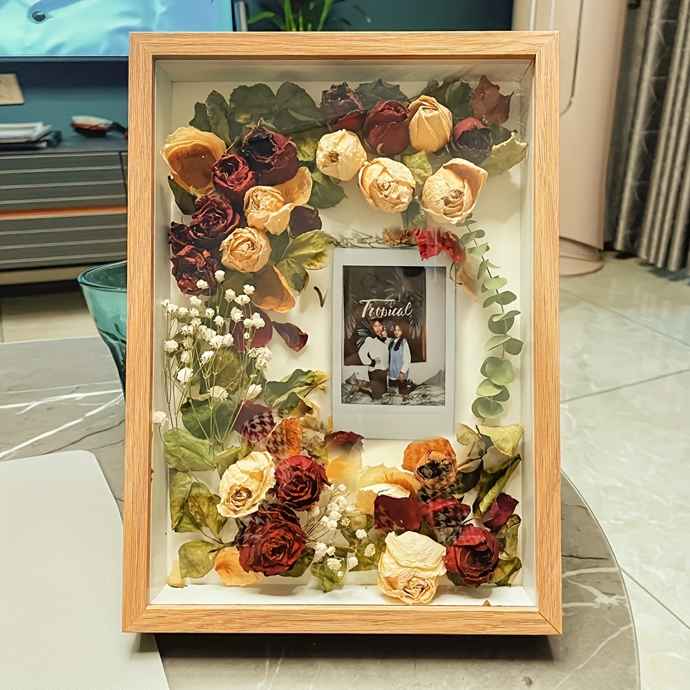 Dried Flower Diy Box Decoration Craft Modern Decoration - Temu Italy