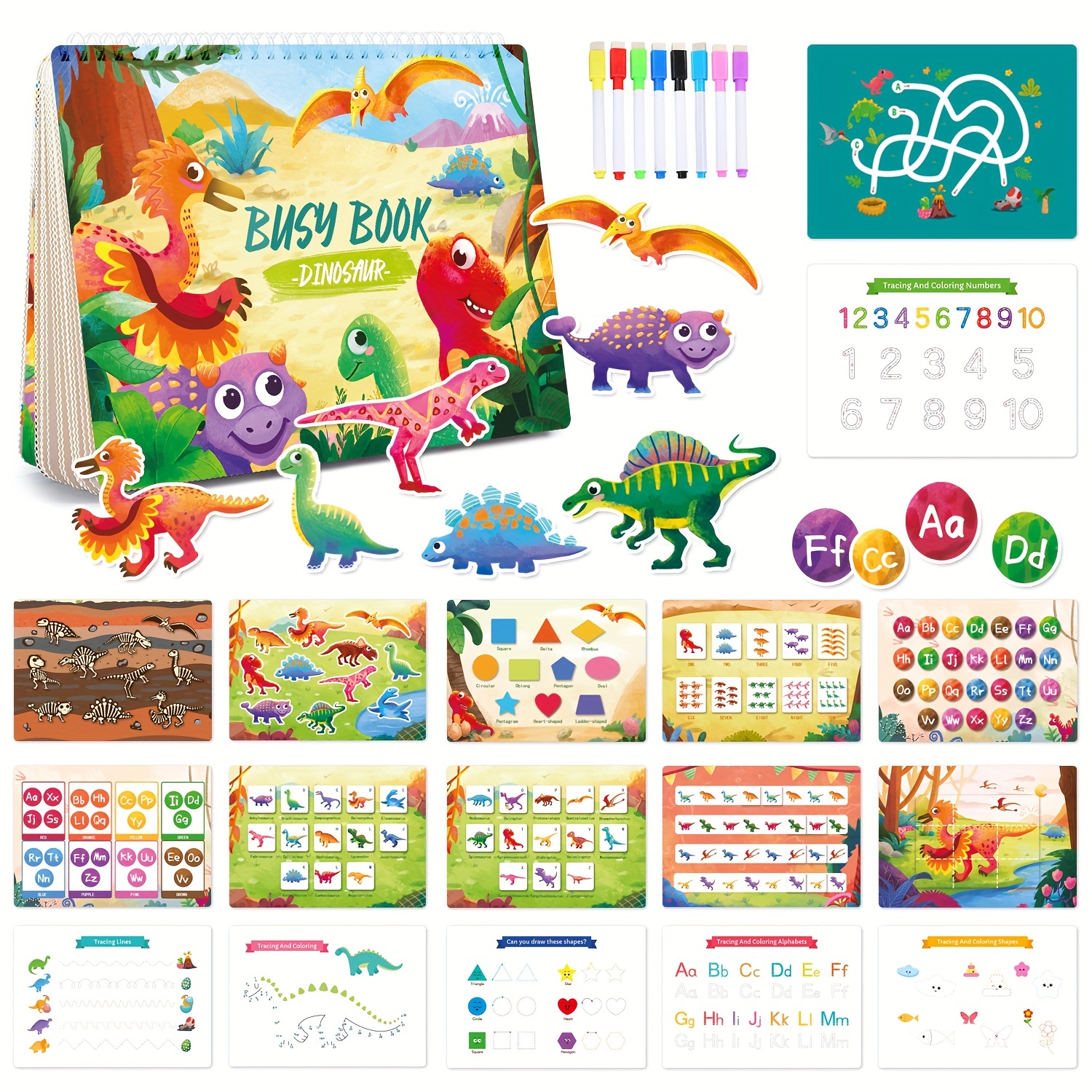 Juguetes De Aprendizaje Para Niños Pequeños Busy Board, Libros Montessori,  Juguetes Para Niños De 1 A 3 Años, Juguete Sensorial Para Niños Que  Aprenden Y Educación Temprana Para Niños Y Niñas