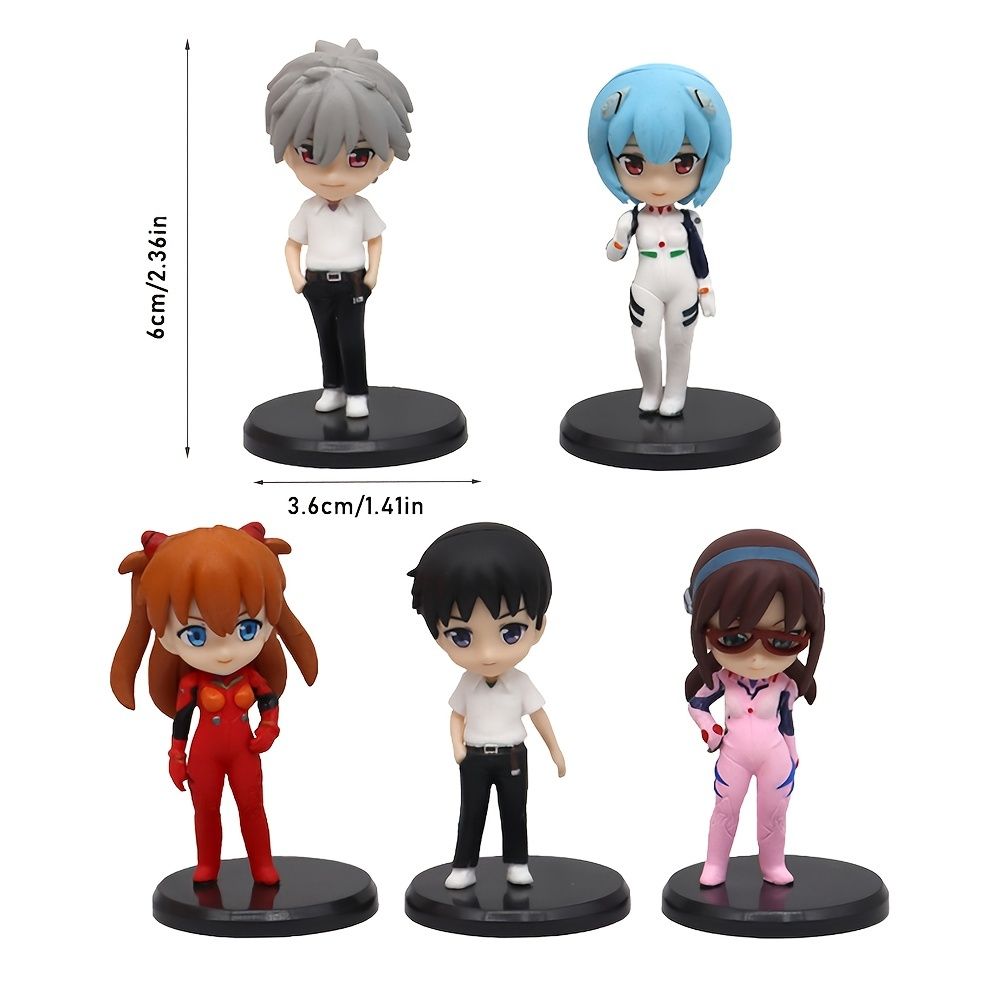5pcs Anime Figures Home Decorative Collectibles Figurines Warrior Handbag  Chassis Ornaments Q Doll Car Accessories | Check Out Today's Deals Now |  Temu