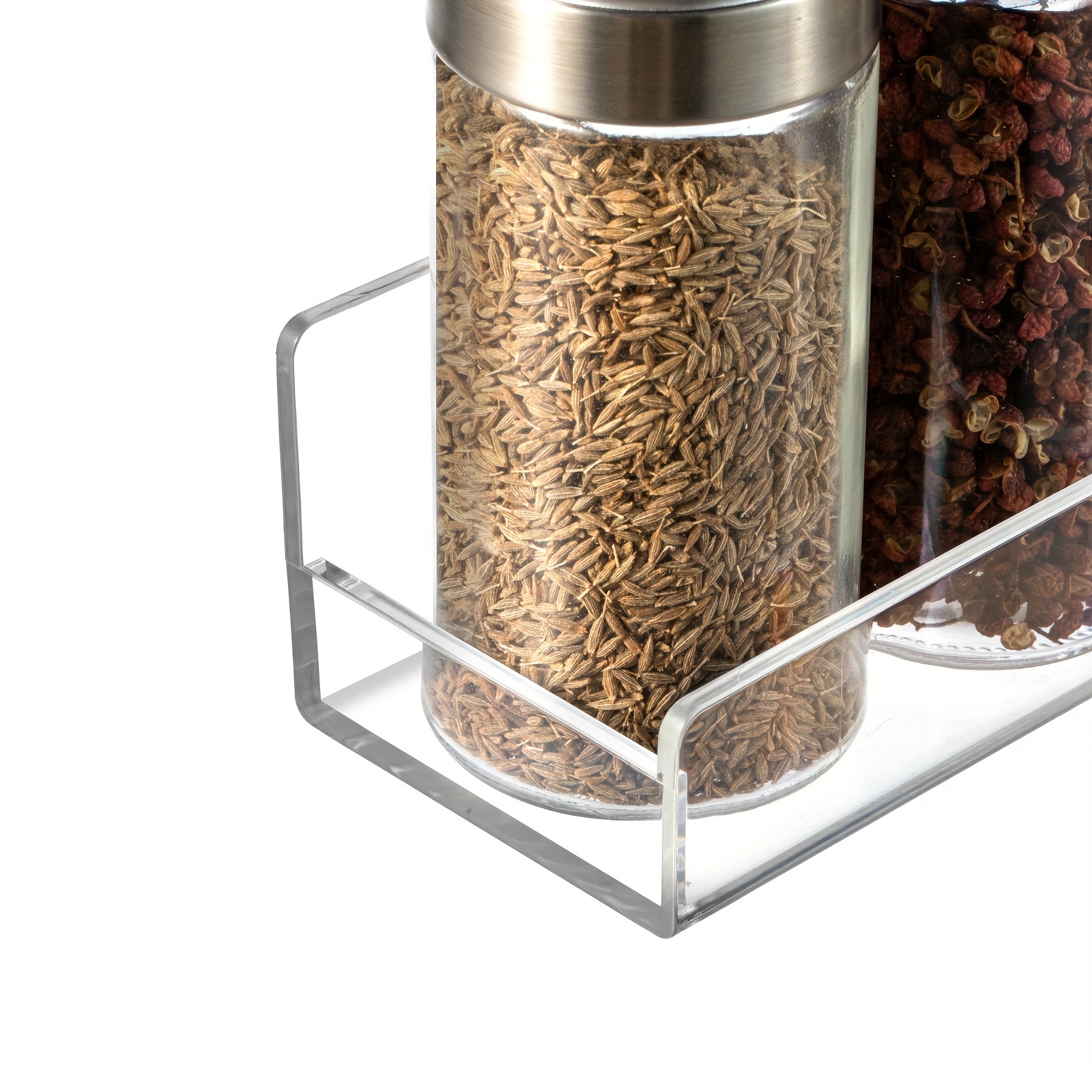 Acrylic spice discount rack wall mount