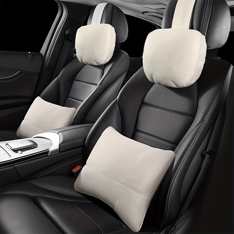 Car Lumbar Support Cushion Back Pillow For Car Seat