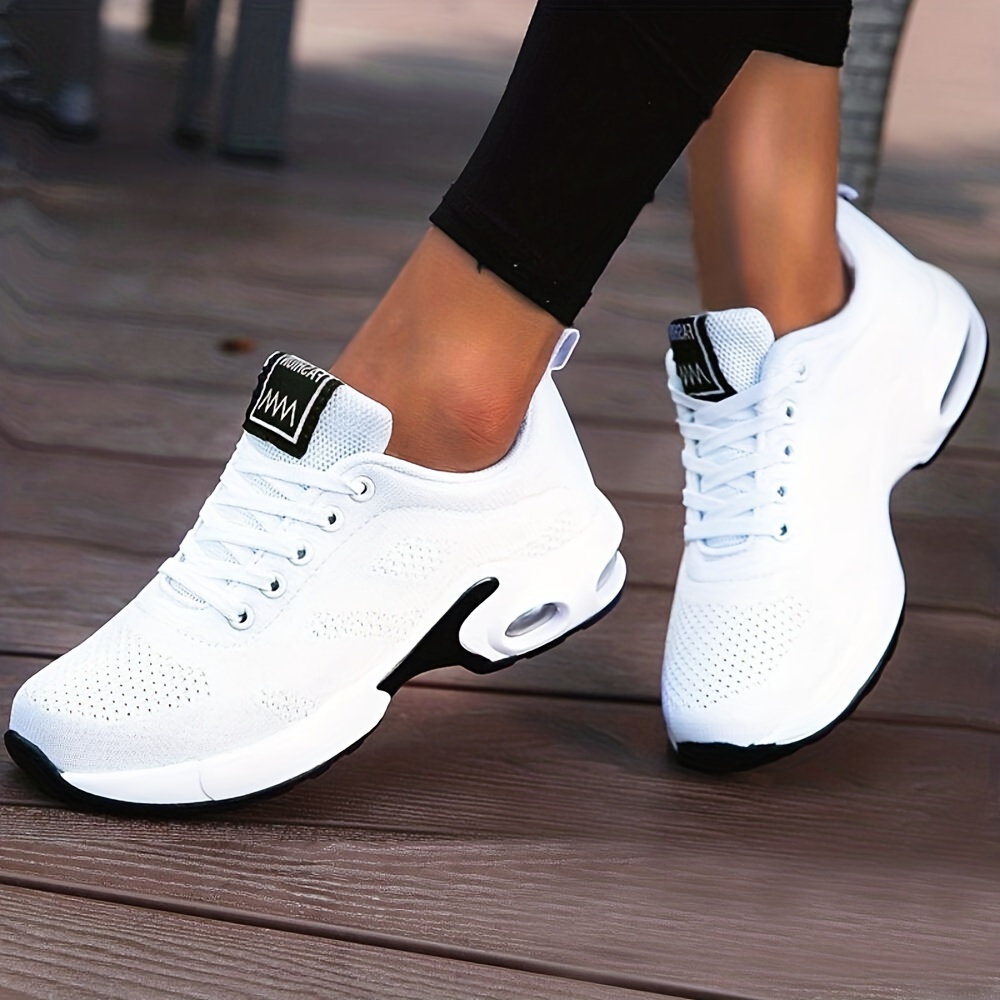 Slip Socks Sneakers Breathe Mesh Walking Shoes Women Fashion - Temu