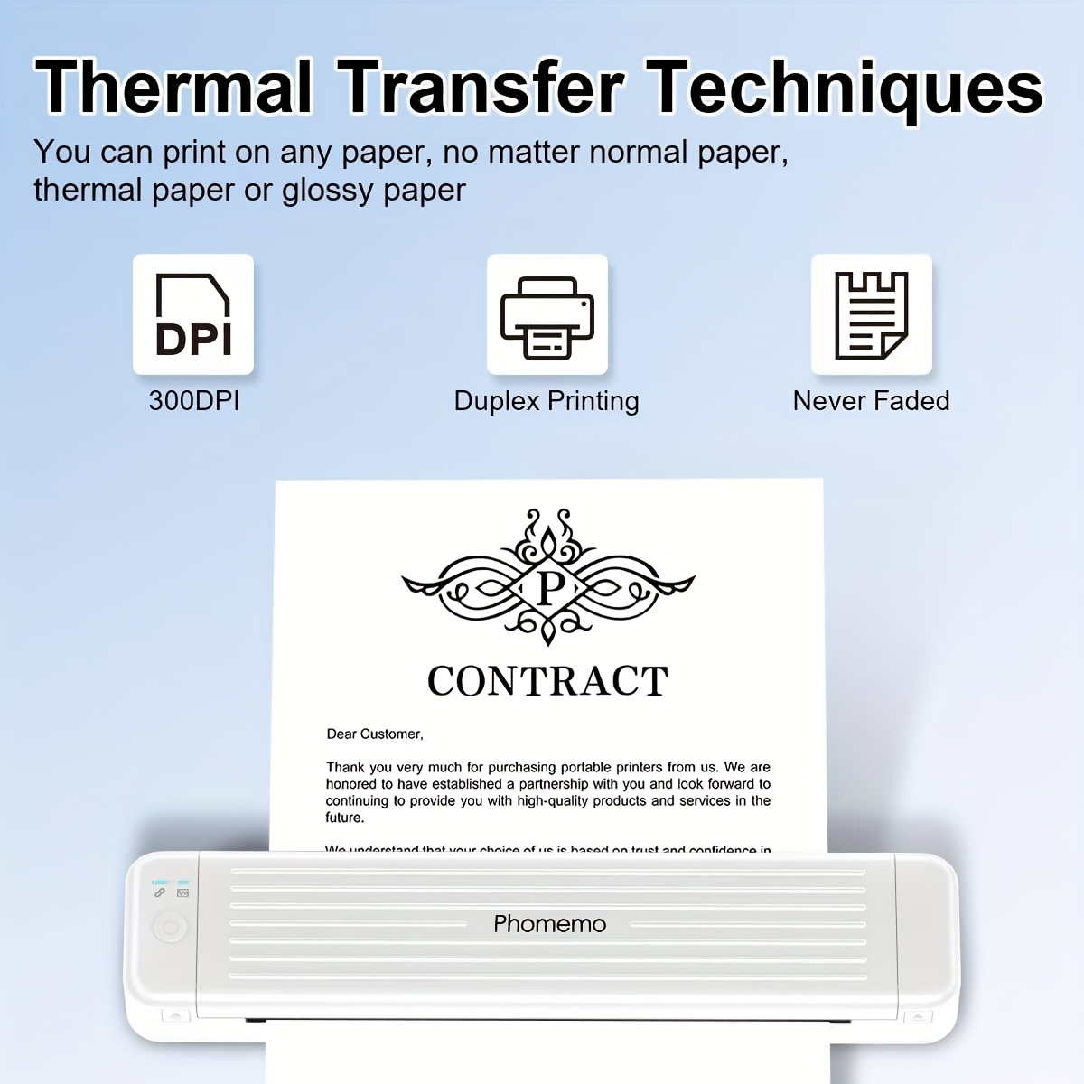 Portable Printer Wireless For Travel P831 Inkless Thermal - Temu