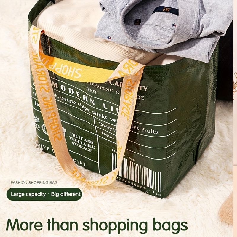 Uashmama Shopper or Diaper Bag | Practical, Pockets, Sustainable, Blue