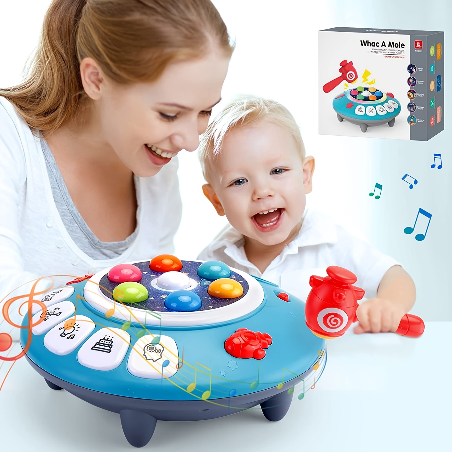 8 in 1 Music Pounding Toy for Kids Boys & Girls - Fun Gift for Ages 3-8