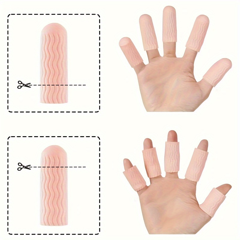 Proteggi Mani I Lettini Dita In Silicone Cuscini Dita E - Temu