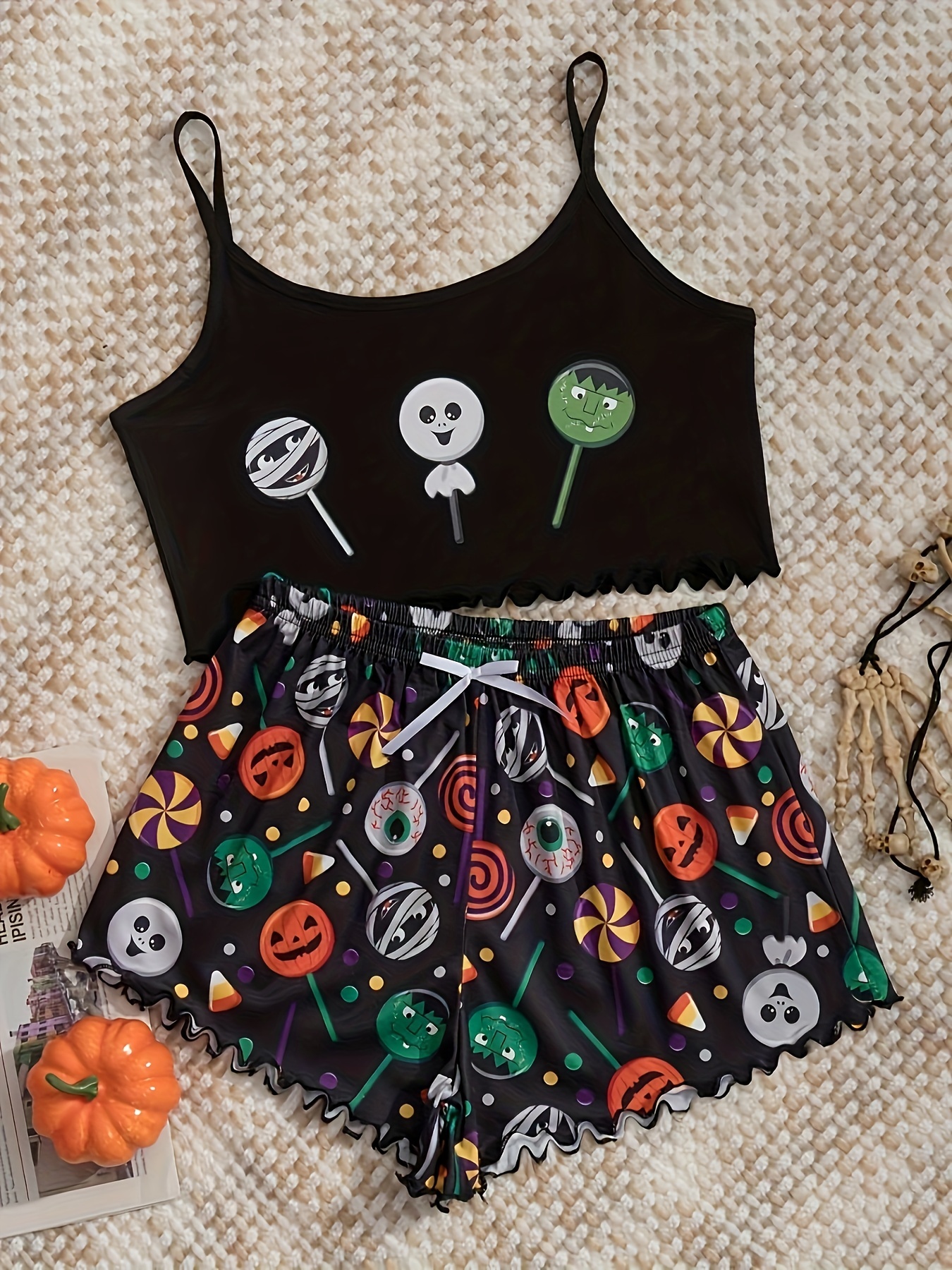 Halloween Family Matching Pumpkin & Bat Print Tops - Temu Netherlands