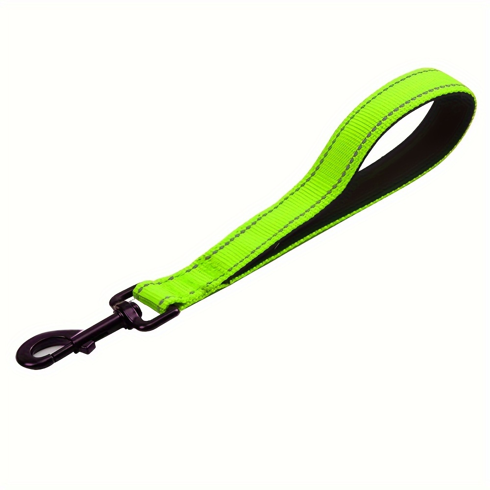 Short Dog Leash Wide Biothane Waterproof Traffic Handle - Temu