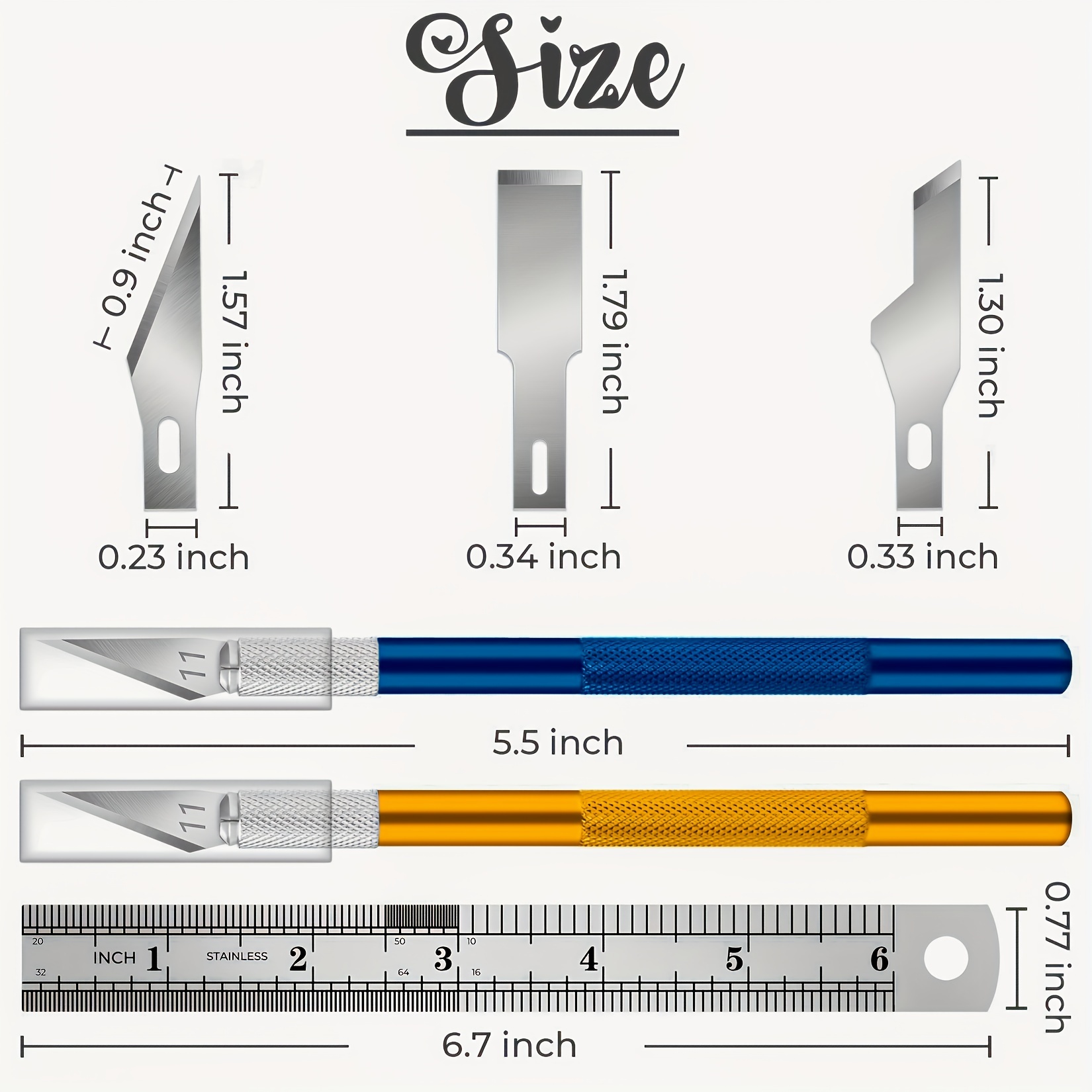 Colorful Craft Knife Kit Sharp Exacto Knives Diy Art Cutting - Temu
