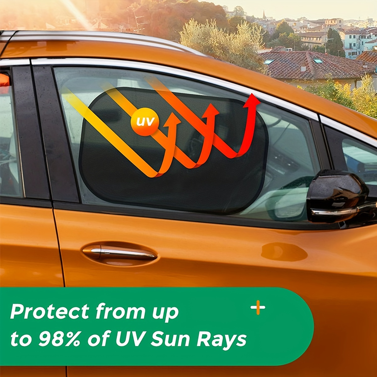 Auto Sonnenschutz UV-Schutz Auto Vorhang Auto Fenster Sonnenschutz Seite  Fenster Mesh Abdeckung Sonnenblende für Auto Kofferraum RV Reiseversorgung