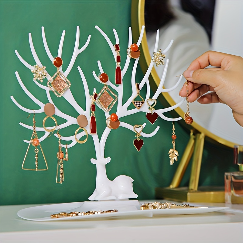 Antlers Jewelry Display Stand Tree Tower Rack Hanging - Temu