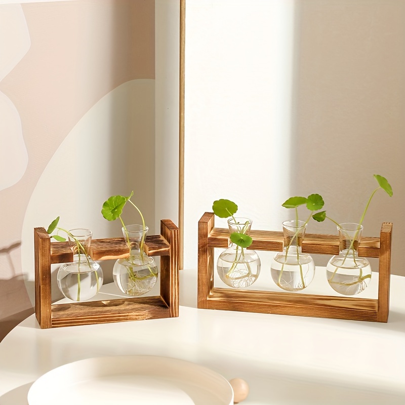 Colorful Glass Vase Table decoration Hydroponic Terrarium Small Vases for  flowers Jarrones decorativos moderno vaso de