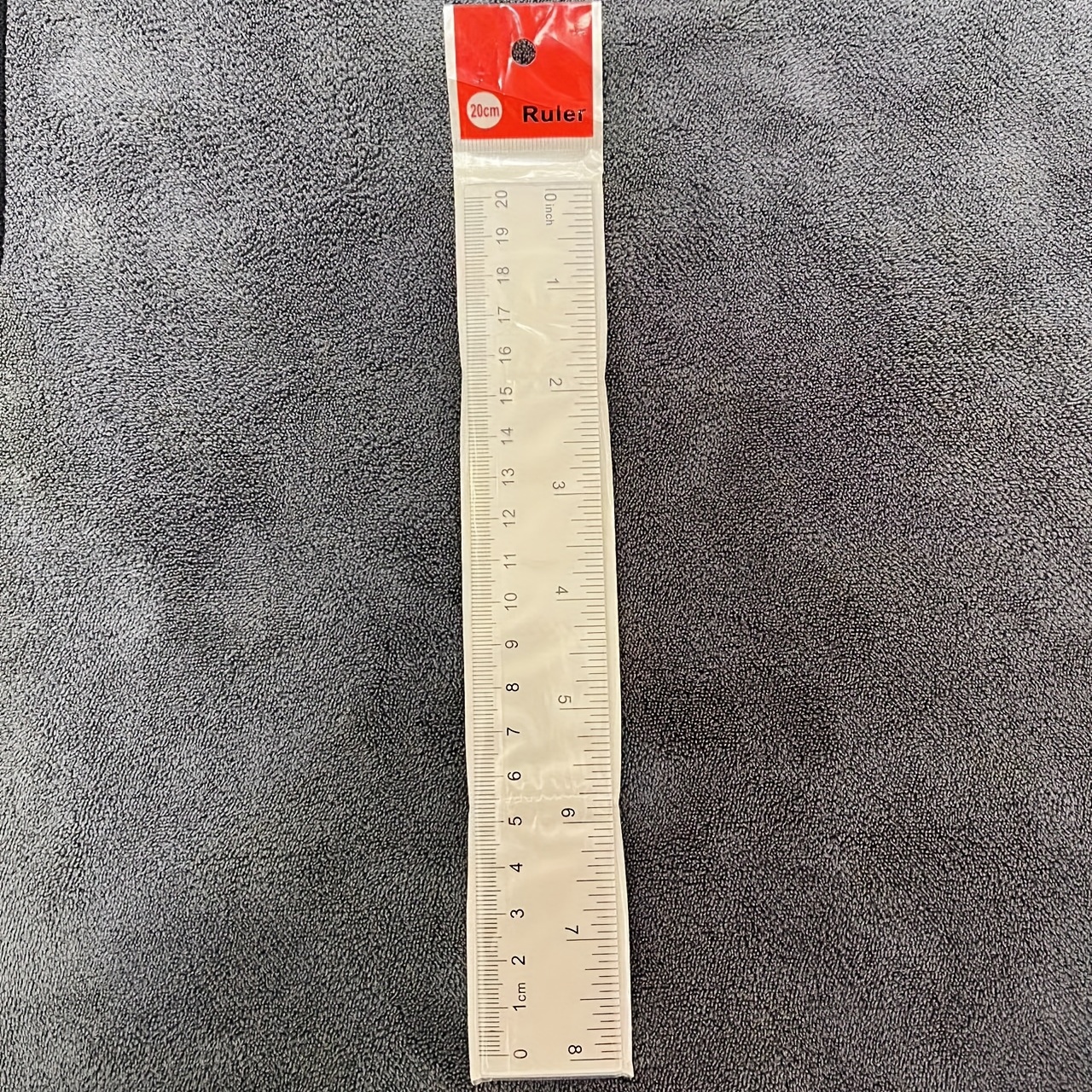 Transparent 30cm Scale Ruler Plastic Straight Ruler