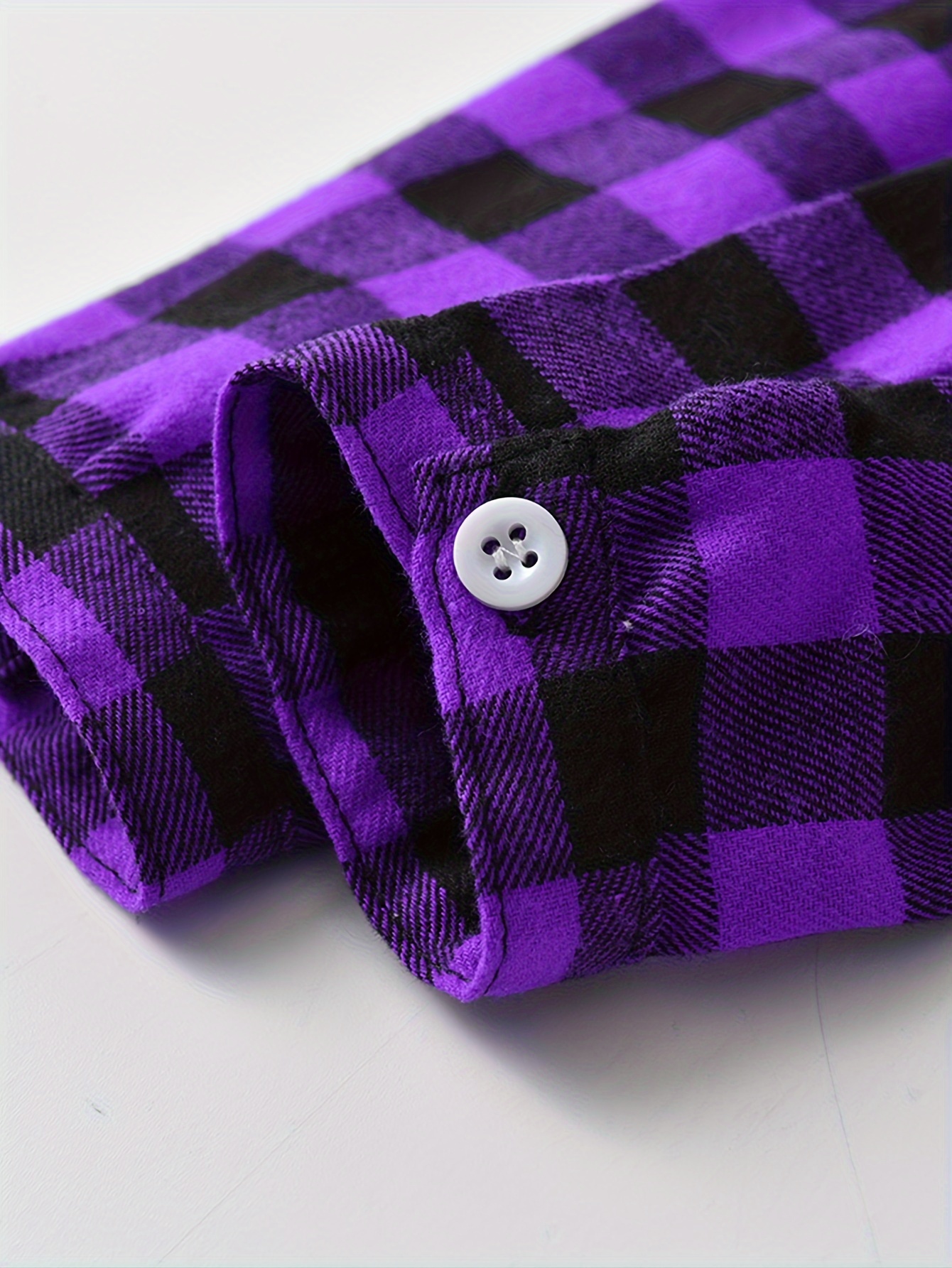 toddler boy purple plaid shirt