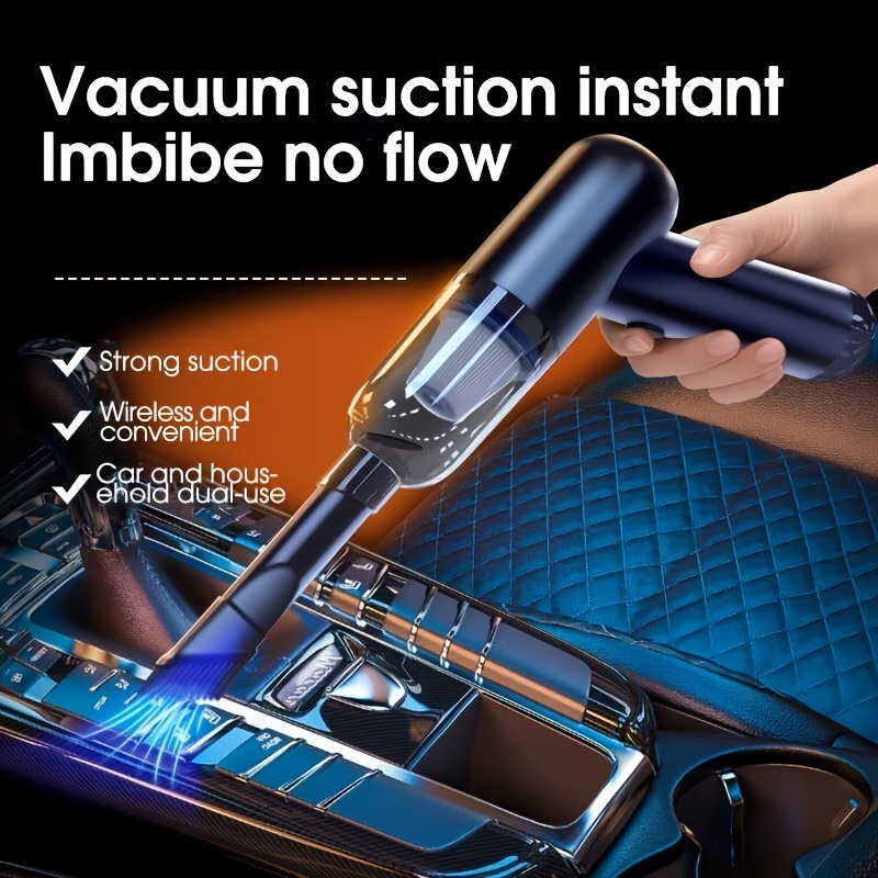 1pc Rechargeable Portable Car Cordless Vacuum Cleaner 6000PA