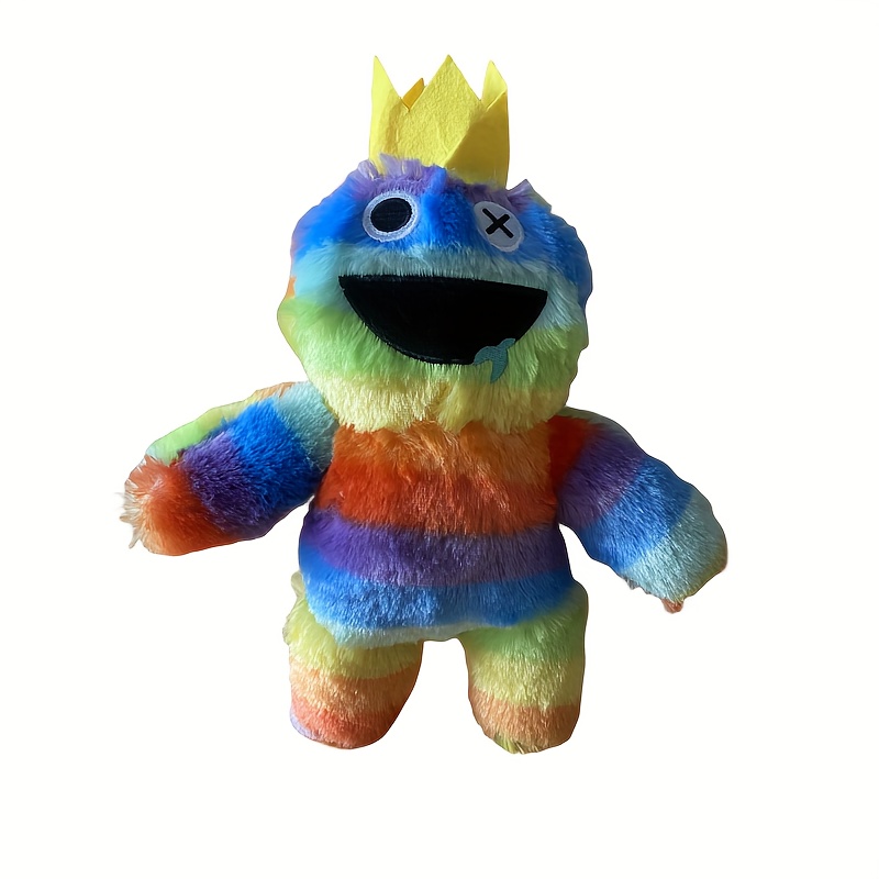 New Rainbow Friend Blue Drool Monster Plush Filled Doll Gift for