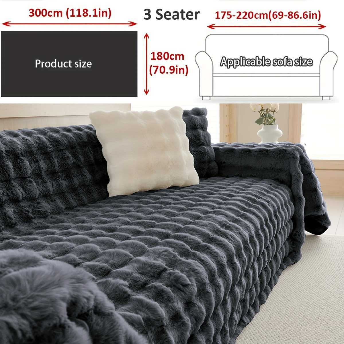 Minimal Style Sofa Couch Cover