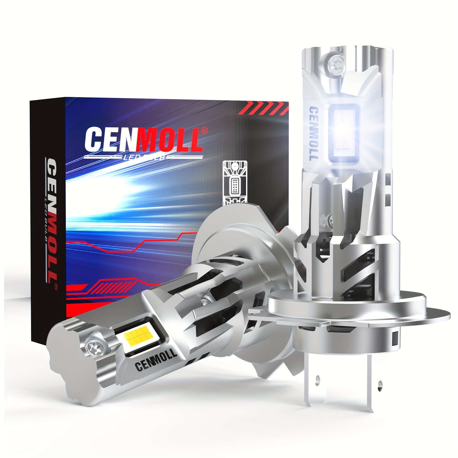 CENMOLL H4 H7 H8 H9 LED Headlight 9005 9006 9012 LED Auto Headlamp