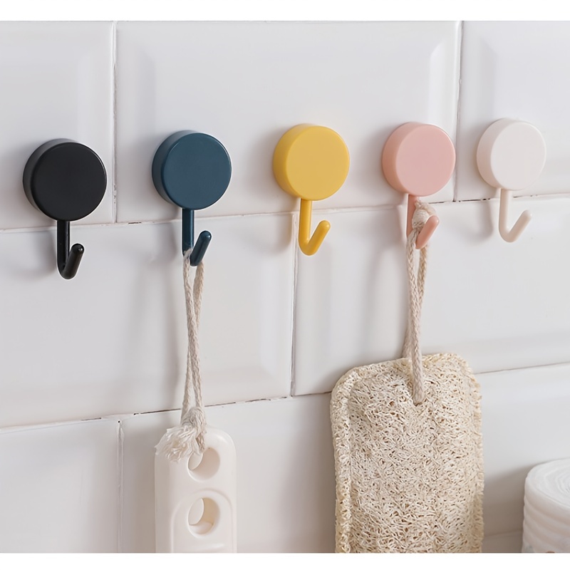 Double Sided Adhesive Wall Hooks Invisible Traceless Snap - Temu