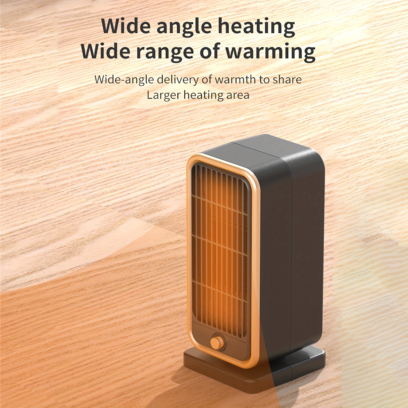 Electric Space Heater Portable Safe And Quiet Ceramic Heater