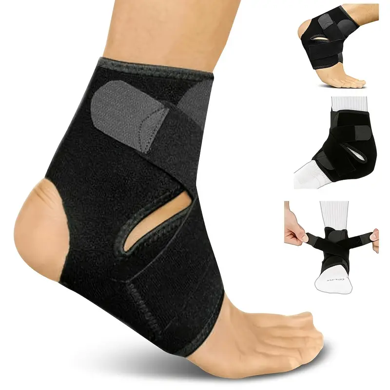 1pc ankle support compression strap achilles tendon brace foot sprain injury wrap ankle brace support strap sports accessories 0
