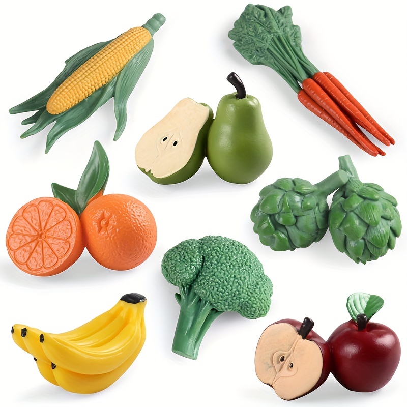 8 Pezzi Plastica Realistica Finta Verdura Modello Di Frutta - Temu  Switzerland