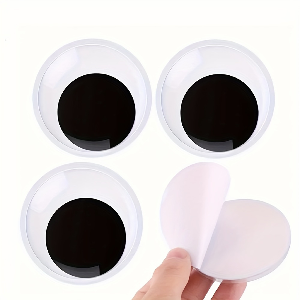 12pcs Large Googly Eyes 2.7 Inch Self Adhesive Wiggle Eyes Plastic