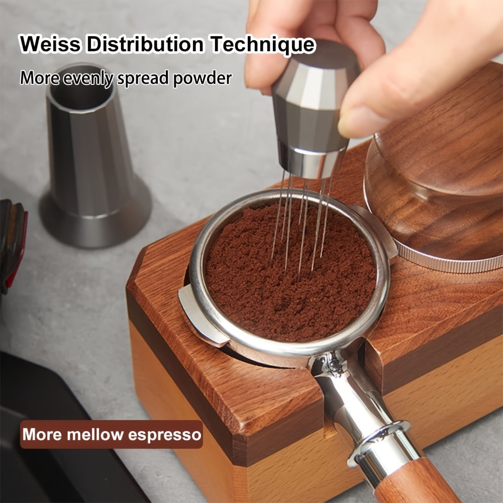 Coffee Tamper Stand - High Durability, Rust-proof Aluminum Alloy, Coffee  Espresso Portafilter Stand, Barista Accessories, Kitchen Supplies 