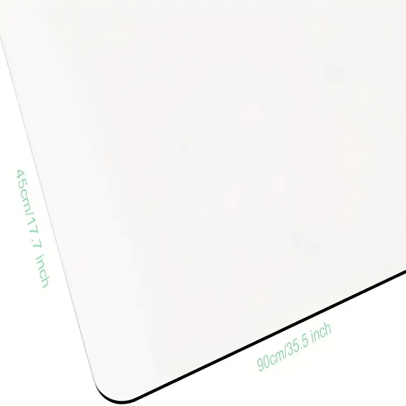Clear Desk Pad Clear Desk Protector Mat Thick Square Plastic - Temu