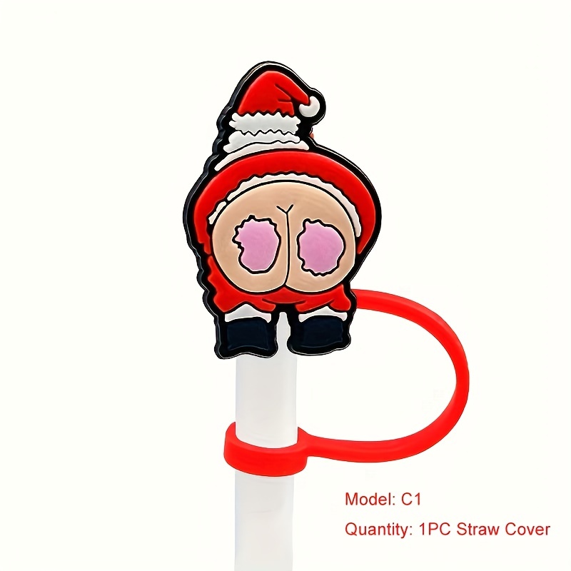 Christmas Straw Tips Cover, Cute Straw Covers , Reusable Drinking Straw  Lids, Dust-proof Straw Plugs, Summer Winter Drinkware Accessories, Kitchen  Accessories, Xmas Decor - Temu United Arab Emirates