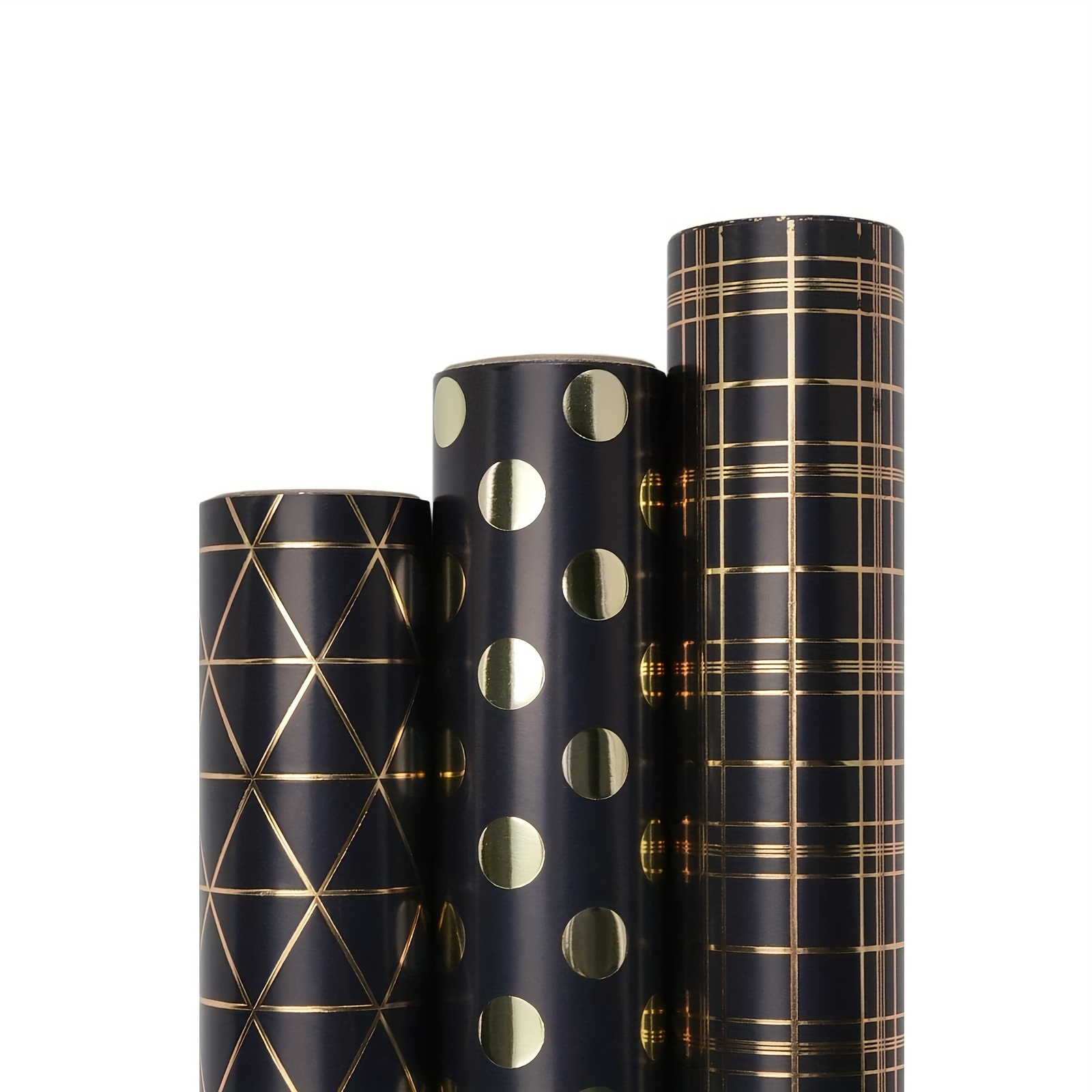 3 Rolls, Wrapping Paper Rolls, Gift Wrapping Paper Mini Rolls 17